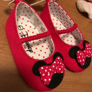 Minnie Mouse baby girl shoes